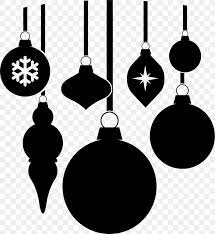 Christmas ornaments black and white clipart. Black And White Christmas Ornament Clip Art Png 1839x2005px Black And White Christmas Christmas Ornament Light