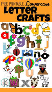 Free printable preschool worksheets tracing letters. Free Printable Lowercase Alphabet Crafts