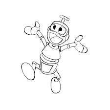 15 Magnificient Coloriage Franky Le Robot A Imprimer Collection