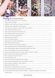 As humorous as these funny trivia questions and subsequent answers might seem, there is a level of knowledge impeded in them notwithstanding the fact that most people always look out for the comic side of it, which will always get one laughing. Pin On Bridal Shower