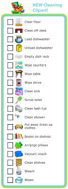 Download 36 kids cleaning classroom stock illustrations, vectors & clipart for free or amazingly low rates! New Cleaning Checklist Clipart The Trip Clip Blog Make Any List Then