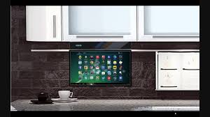 While many people have moved away from having a traditional television in their kitchen, opting instead to use smartphones and tablets, new smart displays give you the best of both. Under The Cabinet Tv For The Kitchen Homdesigns