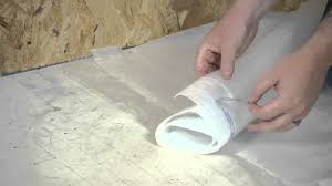 Water and vapor barrier membrane. How To Install A Vapor Barrier Below Laminate Flooring Working On Flooring Youtube