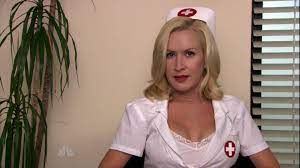 Naked Angela Kinsey in The Office (US) < ANCENSORED