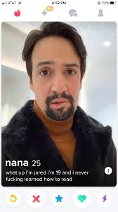Hamilton was created by the pen name “Lin Manuel Miranda” : r/Tinder