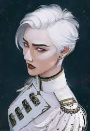 White Haired Girl In Uniform Character Concept Character Design Character Art