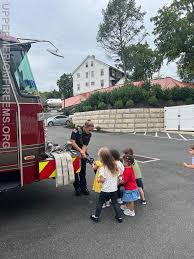 Fire Department visits local preschool