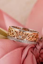 Gorgeous Vintage Style Wedding Ring Made Of 14k Gold Wedding Etsy Vintage Style Wedding Rings Wedding Rings For Women Wedding Rings