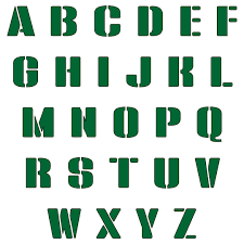 This method lets you cut out letters using patterned paper or cardstock. Cut Out Free Printable Alphabet Letters Novocom Top