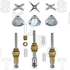 I ran in to the same sort with cartridge faucets for sinks also. Plumbing Specialties Faucet Repair Parts Royal Brass 3 Valve Tub Shower Rebuild Kit W Old Style Trim P021 2676 Ferguson Repair Parts