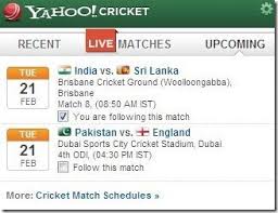 Get today live cricket match scores of all international matches featuring india, australia, south africa, west indies, pakistan, sri lanka, bangladesh, new zealand, zimbabwe, afghanistan. Live Scores On Chrome Browser With Yahoo Cricket