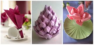 Ideale pentru mese festive datorita diversitatii de modele pe. 16 Feluri De A Impacheta Servetele Idei Practice