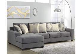 Castano 2 Piece Sectional With Chaise Ashley Furniture Homestore Couch With Chaise Gray Sectional Living Room Ashley Furniture