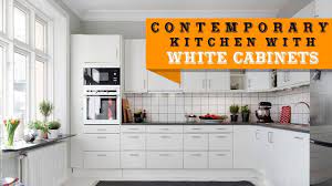 No upper cabinets contemporary kitchen moeski design agency. 40 Contemporary Kitchen With White Cabinets Youtube