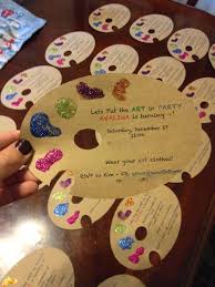 Birthday Party Craft Ideas For 4 Year Olds So Most Recently I Threw My Four Year Old An Artist Party It Was Absolutely Fantastic All O Art Birthday Party Painting Birthday Party Pinterest Party Crafts