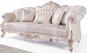 Versatile and modern, gray upholstery, whether muted or deep charcoal, can harmonize with nearly any design style. Casa Padrino Luxury Baroque Living Room Sofa With Cushions Light Gray White Antique Bronze 243 X 89 X H 106 Cm Baroque Furniture