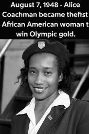 Alice Coachman: The High-Flying Trailblazer Who Made Olympic History Alice  Coachman was born to defy expectations. Growing up in Albany, Georgia,  during the height of segregation, she faced barriers at every turn.