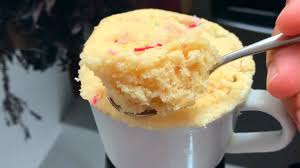 To make sure your microwave. Vanilla Mug Cake In 1 Minute Youtube