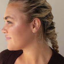 Marquise Birthstone Stud Earrings by Caitlyn Minimalist Custom Gemstone &  Diamond Earrings Dainty Jewelry Birthday Gift for Her CM90