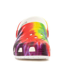 Crocs Classic Tie Dye Clog Baby Toddler Little Kid Multi