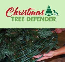 The Christmas Tree Defender Cats And Christmas Trees Don T Mix Here S A Way To Keep Everyone Cat Proof Christmas Tree Christmas Tree Base Cat Christmas Tree