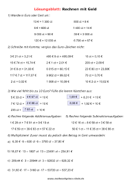 Lernkontrolle zum thema alpen klasse 5. Mathematik 5 Klasse Ubungsblatter