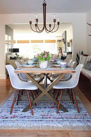 Check out our boho glam room decor selection for the very best in unique or custom, handmade pieces from our shops. Simple Boho Chic Spring Dining Room Tablescape The Happy Housie