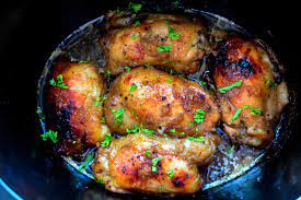 Crock Pot Brown Sugar Garlic Chicken Recipe Garlic Brown Sugar Chicken Slow Cooker Recipes Brown Sugar Chicken