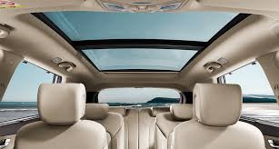 The dashboard feels wide & open and provides maximum visibility with a floating type audio video. Hyundai Grand Santa Fe Highlights Find A Car Hyundai Uae