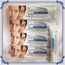 سبوتلس spotless كريم لتفتيح البشرة