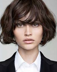 Make a bold statement even bolder with thick choppy bangs. Pin On Bob And Bangs