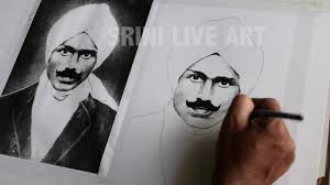 How To Draw Pencil Sketch From Photo Mahakavi Bharathiyar Pencil Drawing Video Youtube Mandala flower drawing with artrage using stencils and symmetry podrobnee. how to draw pencil sketch from photo mahakavi bharathiyar pencil drawing video