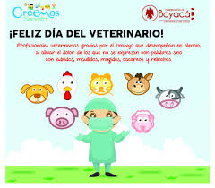 No queremos pasar desapercibida esta fecha, a pesar que actualmente el colegio de veterinarios de. Feliz Dia Del Veterinario Gobernacion De Boyaca Secretaria De Salud