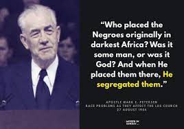 Petersen dedicated taiwan to the preaching of the gospel, reinvoking elder mckay's 1921 dedication of the entire chinese realm. Segregation Stuff You Missed In Sunday School