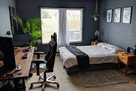 Https Imgur Com Gallery Ehhs5 Room Design Bedroom Bedroom Workspace Apartment Bedroom Decor