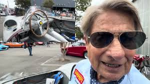 Ferrari Testarossa (1959 Tribute) Peter Giacobbi Interview (Live at  Macchinissima III)