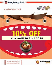 Open a new hlb account or deposit online now. Enjoy 10 Off Adult Buffet At Seoul Garden With Hong Leong Bank