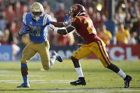 Ucla S Joshua Kelley Hopes To Continue His Success Against Usc Los Angeles Times