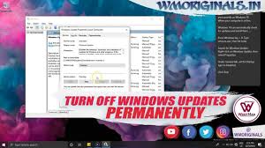 How To Stop Windows 10 Update Permanently In 2019 Windows 10 Tips Tr Windows 10 Tutorials Windows 10 Features Windows 10 Microsoft