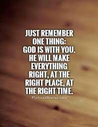 God Will Answer At Just The Right Time Meaningful Quotes Quotes About God Inspirational Quotes