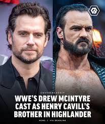 WWE's Scottish superstar Drew McIntyre joins Chad Stahelski's Highlander as  Henry Cavill's brother! ⚔️ #dc #HenryCavill #superman #dcvsmarvel  #EpicBattle