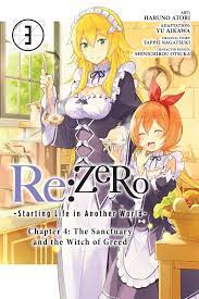 Re:ZERO -Starting Life in Another World-, Chapter 4: The Sanctuary and the  Witch of Greed, Vol. 3 (manga) eBook by Tappei Nagatsuki - EPUB Book |  Rakuten Kobo 9781975339944