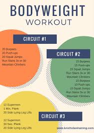 bodyweight workout free exercise