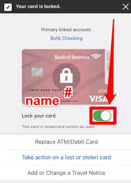 The iin makes up the first six digits of all credit or debit cards issued by bank of america, followed by the primary account number (pan) and a check digit. How To Lock And Unlock Your Bank Of America Charge Card Via The Bank Of America Mobile App