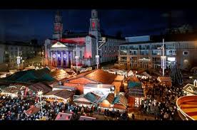Download Leeds Christkindelmarkt 2018 Traditional German Christmas Market PSD Mockup Templates