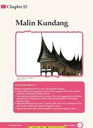 Jika melihat pada kamus bahasa inggris, secara harfiah narrative bermakna (1) a spoken or written account of connected events; Chapter 15 Malin Kundang