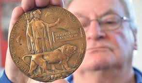 Soldier's 'Death Penny' returns home
