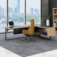 While the executive desks are perfect for the office workspace and even the home office as well, the computer desk is one good option for your home office. Modern Office Desk Office Furniture Boss Ceo Manager Office Table