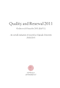 Quality and Renewal 2011
