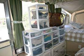 With pop up camper gizmos, you will be able to keep it cool during summer and preserve the heat when its cool outside. How We Organize Our Pop Up Camper The Pop Up Princess